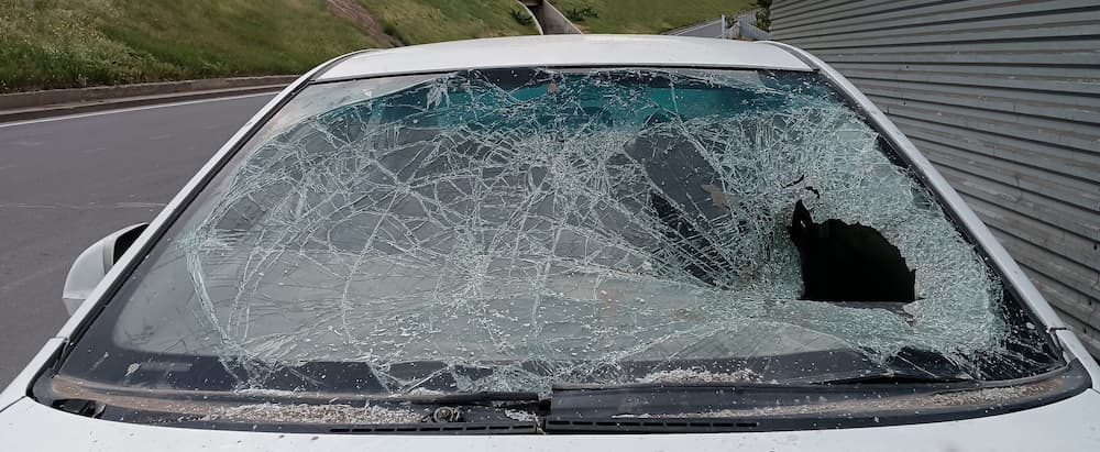 Broken Glass Injuries from a Car Accident